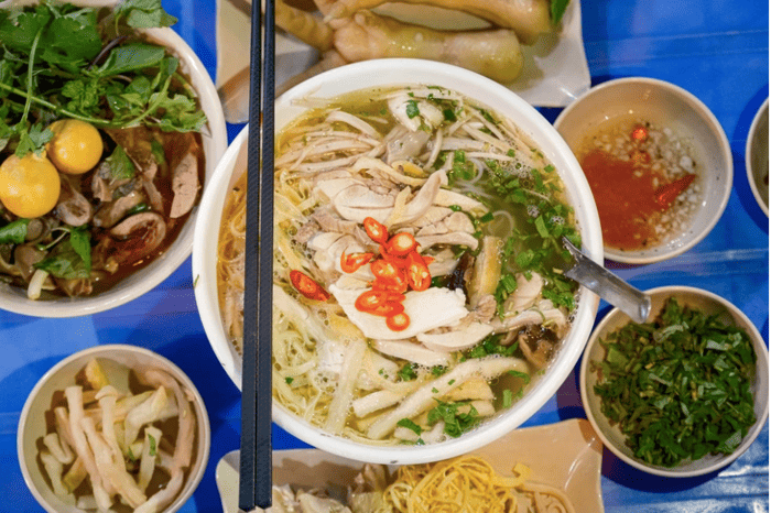 Bún thang - món ăn ấm nóng hấp dẫn cho mùa đông - Ảnh: NAM TRẦN